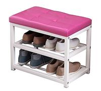 Home Rest Shoe Changing Rack Multifunctional Soft Bag Shoe Stool Simple Multi-Layer Shoe Storage Cabinet,503045cm (50 * 30 * 45cm)