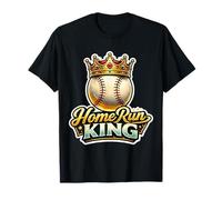 Home Run King - Cita de Jugador de béisbol para Hombre y niño Camiseta