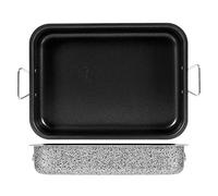 Home Salt N'Pepper - Bandeja de Horno de Aluminio, Revestimiento Antiadherente, 35 x 25 cm