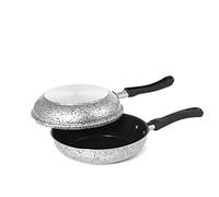 Home Salt Npepper - Hornillo alto de aluminio con revestimiento antiadherente, 20 cm