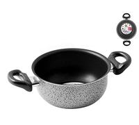 HOME Salt Peper Cacerola 2 Asas Antiadherente, Aluminio, Multicolor 18 Cm