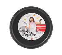 HOME Salt Peper Molde bajo Antiadherente para Pasteles con Sal y Pimienta Cm 34 Pastelería, Aluminio, Multicolor, One Size