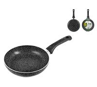 HOME Sartén Antiadherente de Piedra cm 20 Olla de cocción, Cerámica, Multicolor, One Size