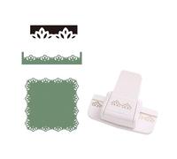 Home School Hollow Out Fancy Border Embossing Punches Label Maker Máquina 3D para Proyectos Manuales Etiquetadora