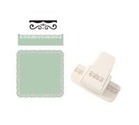 Home School Hollow Out Fancy Border Embossing Punches Label Maker Máquina 3D para Proyectos Manuales Etiquetadora