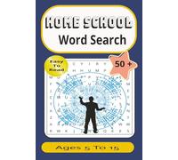 Home School Word Search: Word Search with Easy to Read Print Home School Search & Find, Word Puzzles, Children ages 5-15 |6x9 inches, 110 pages| ... for Vacations, Holidays and Time Relaxing