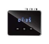 Home Stereo Receiver - Wireless Audio Adapter, Blue Tooth Transmitter Receiver, 3.15x3.54 Inches Surround Sound Home Theater System | TV PC Garage Workplace Conference Room Entertainment Hub