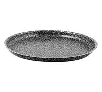Home Stone Molde Pizza Redondo, Antiadherente, Piedra, Antracita, 32 cm