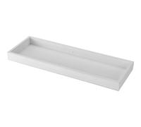 Home & Styling Bandeja decorativa de madera, 14 x 40 cm
