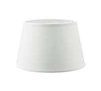 Home Sweet Home Pantalla para aplique y lámpara de mesa | Pantalla blanca | 20/15/13cm | para casquillo E27 | Pantalla de tela