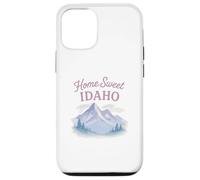 Home Sweet Idaho Diseño de acuarela para mamás, niñas, abuelas Carcasa para iPhone 12/12 Pro