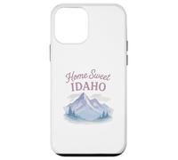 Home Sweet Idaho Diseño de acuarela para mamás, niñas, abuelas Carcasa para iPhone 12 mini