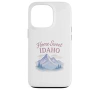 Home Sweet Idaho Diseño de acuarela para mamás, niñas, abuelas Carcasa para iPhone 13 Pro