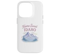 Home Sweet Idaho Diseño de acuarela para mamás, niñas, abuelas Carcasa para iPhone 14 Pro