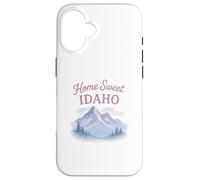 Home Sweet Idaho Diseño de acuarela para mamás, niñas, abuelas Carcasa para iPhone 16