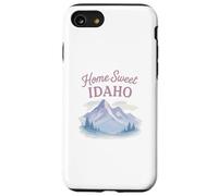 Home Sweet Idaho Diseño de acuarela para mamás, niñas, abuelas Carcasa para iPhone SE (2020) / 7 / 8