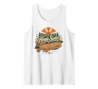 Home Sweet Tennessee Vintage State Pride Camiseta sin Mangas