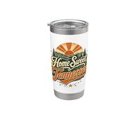 Home Sweet Tennessee Vintage State Pride Vaso térmico de acero inoxidable de doble pared
