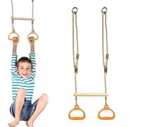 Home Swing Bar - Pull Up and Fitness Bar for Strength Training | Sturdy Metal Design with Padded Grip, Easy Installation for Doorway or Wall Mount, Ideal for Upper Body, Core 57.09x14.96x1.18 in