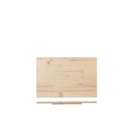 Home Tabla Pasta de madera maciza, 60 x 40 cm