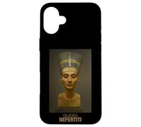 Home, The Bust of The Egyptian Queen Nefertiti Graphic Carcasa para iPhone 16 Plus