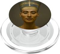 Home, The Bust of The Egyptian Queen Nefertiti Graphic PopSockets PopGrip para MagSafe