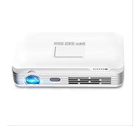 Home Theater Miniature Smart Projector 4K HD DLP Projector 3000 lumens Black(White)