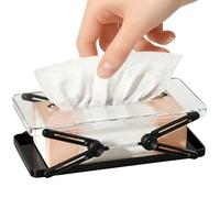 Home Tissue Box Cover - Stylish Storage Case | Premium Decorative Fabric Sleeve for Tissue Boxes, Soft Durable Material with Install, Bedroom Decorative Organizer