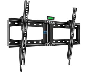 Home Vision Soporte de Pared para TV inclinable para televisores Planos y curvos de 32 a 75 Pulgadas de hasta 165 Libras, Soporte de TV inclinable Resistente, Soporte de Pared Grande de Perfil bajo