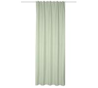 HOME WOHNIDEEN 100% apagón, oscurecimiento Duncan - Estructura Decorativa acabada, 300 x 145 cm, Cinta combinada, Color: Salvia, tamaño: 300 x 135 cm, cantidad: 1 x