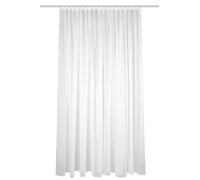 HOME WOHNIDEEN Fertigstore SABLIO Uni - Cinta Plisada (295 x 450 cm), Color Blanco o Blanco