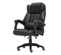 Home Work Chair Boss Chair Office Chair High Back Home Office Desk Chairs Adjustable Ergonomic Desk Chair with Padded Armrests PU Leather Swivel Task Chair with Lumbar Support Interesting to Purs