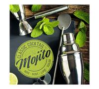Homea, juego de 20 servilletas de papel 3 pliegues, 33 x 33 cm, cóctel Mojito