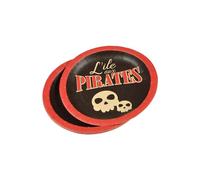 Homéa, juego de 6 platos de cartón D18,5Cm Piratas