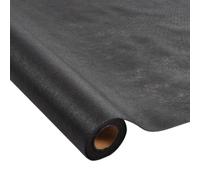 Homéa, Mantel de Vitamina Intisse 1,20 x 10 m, Color Negro