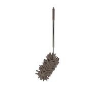Homea, Plumero Chenille Microfibra Mango Telescópico 28-75Cm Gris