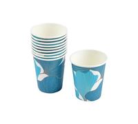 Homéa, Set De 10 Vasos De Cartón 23 lue Ginkgo