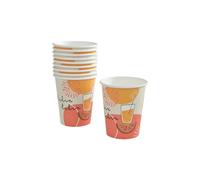 Homéa, Set De 10 Vasos De Cartón 23 hin Chin Chin