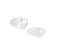 Homéa, Set De 12 Vasos De Plástico Reutilizable 'Elipse' 30Ml Transparente