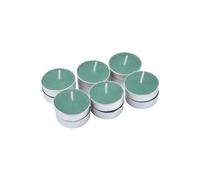 Homea, Set de 12 velas de calentador de plato esencial de perfume The Green