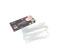 Homea, Set De 20 Bolsas De Congelación Con Cremallera De PE 1L 18X22Cm