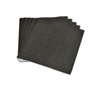 Homea, Set de 20 servilletas de papel 3 pliegues, 33 x 33 cm, vitamina negra