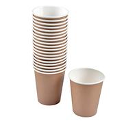 Homéa, Set De 20 Vasos De Vitamina De Cartón 23Cl Kraft