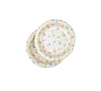 Homéa, Set De 6 Platos De Cartón D18,5Cm Bonitas Flores