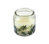 Homea, Vela Verrine Decorada Jardín del Edén D10 x 10 cm Perfume Suavidad Exótica