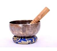 HomeAdri Cuenco tibetano tibetano de 12,7 cm para meditación, yoga y regalo, cuenco de meditación hecho a mano