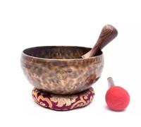 HomeAdri Cuenco tibetano tibetano de 9 pulgadas para meditación, yoga y regalo, hecho a mano