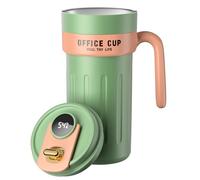 Homealexa Smart Coffee Travel Mugs, Taza de Café de 650 ml en Acero Inoxidable 316 con Aislamiento al Vacío, Indicador de Temperatura LED y Pantalla Táctil Verde