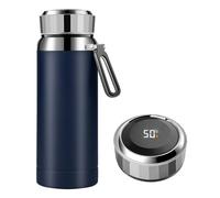Homealexa Taza Térmica Inteligente 800 ml con Pantalla de Temperatura, Botella de Agua de Acero Inoxidable 304, para Bebidas Calientes y Frías, Vaso de Viaje