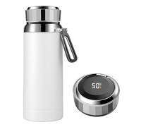 Homealexa Taza Térmica Inteligente 800 ml con Pantalla de Temperatura, Botella de Agua de Acero Inoxidable 304, para Bebidas Calientes y Frías, Vaso de Viaje